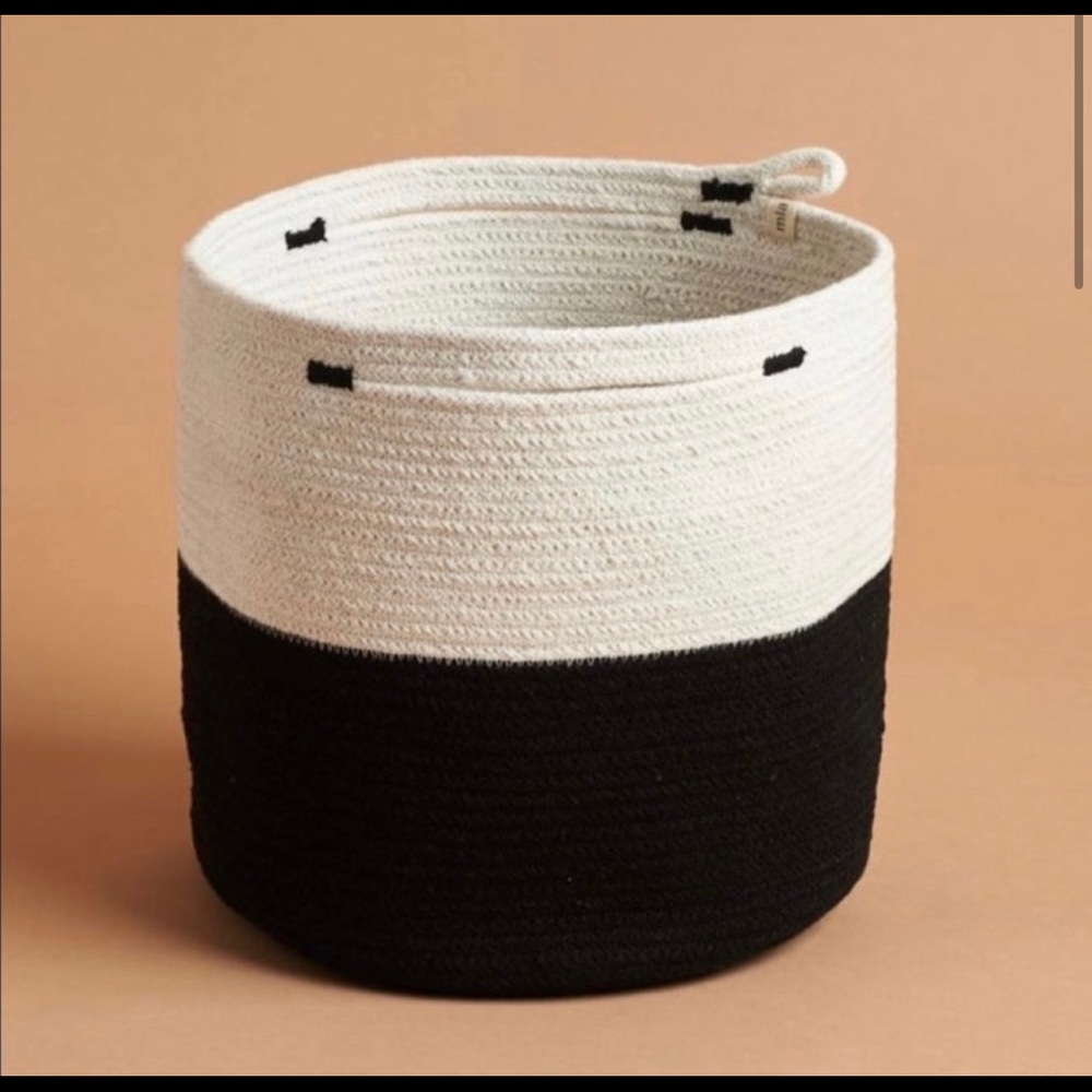 Mia Mélange Foldable cotton Basket